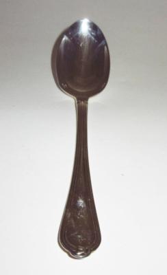 Christofle Silverplate OCEANA Desset Oval Soup Spoon, Hallmarked 6 3/4''