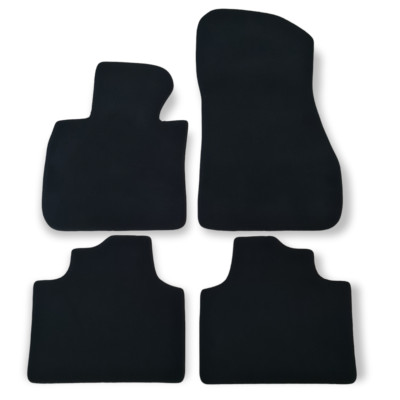 Car Floor Mats For BMW 2 Active Tourer Velour Waterproof Black Carpet Liners New