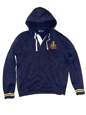 VTG Polo Ralph Lauren Men's 381 Bleecker Rugby Hoodie