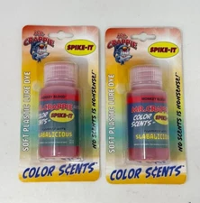 MR. CRAPPIE ' SPIKE IT ' SOFT PLASTIC LURE DYE ' MONKEY BLOOD ' LOT OF 2