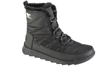 Bottes de neige Femme, Sorel Whitney II Plus Lace WP, Noir - Photo 1/4