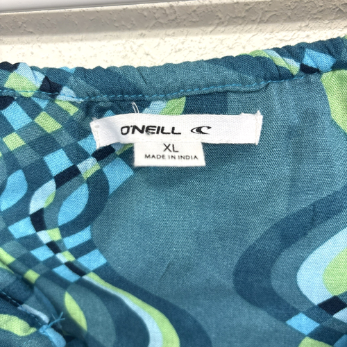 Abito donna viola maxi XL nuovo con etichette O'Neill taglio spiaggia prezzo consigliato $75 - Foto 6 di 8