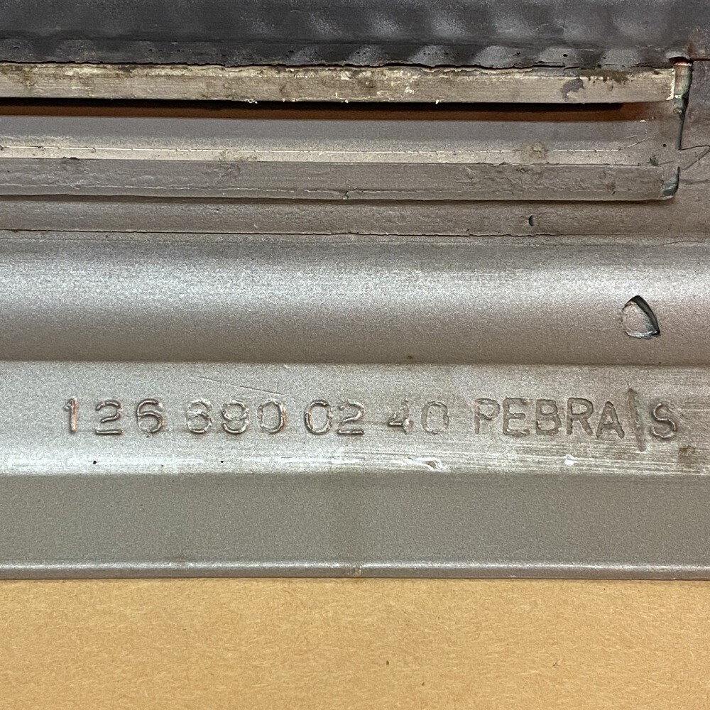 Original Mercedes-Benz W126 380SEC 500SEC Front RH Planking Strip