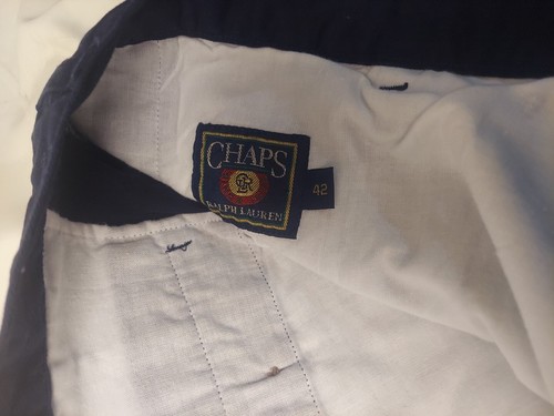 Vintage Chaps Ralph Lauren Herrenshorts Größe 42 grün plissiert - Bild 4 von 7