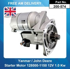 Starter Motor For Yanmar 119620-77011 119641-77011 12V 11 Teeth