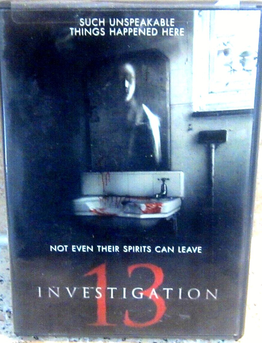 INVESTIGATION 13 DVD 2018 Horror Not Rated- Ships Very Good