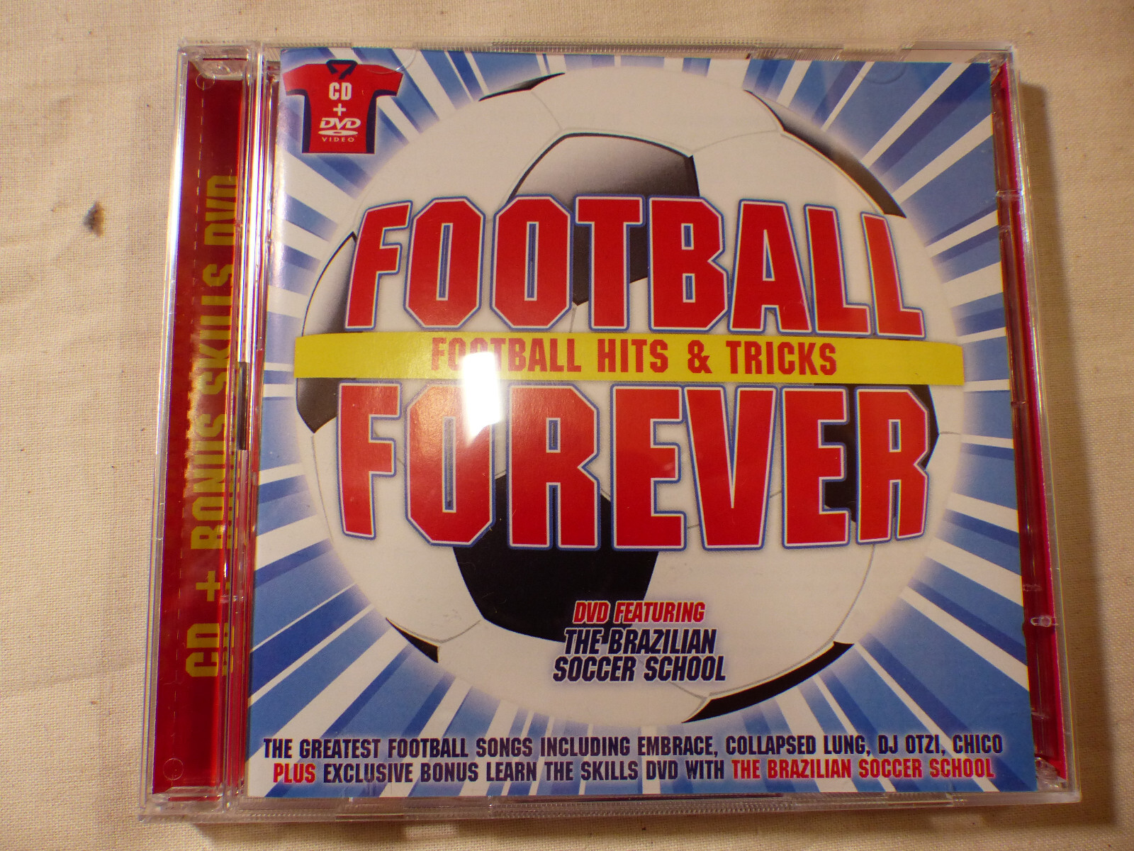 Various Artists : Football Forever CD Album with 2 discs (2010) CD & DVD