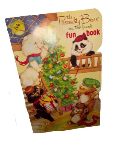 The Personality Bears and Their Friends 1980 Activity Fun Book
