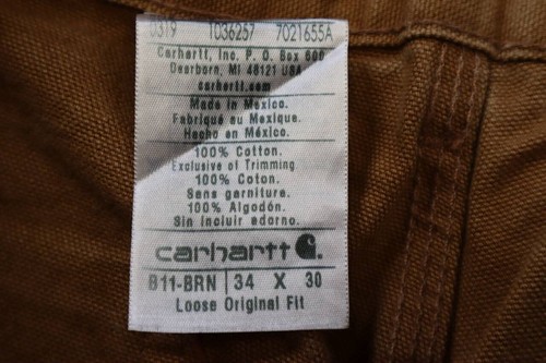 LOT OF 4 Carhartt Dickies Carpenter Pants 34x30 WORKWEAR Canvas - Picture 8 of 22