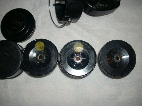 MITCHELL 350 MADE IN FRANCE FISHING REEL/3 rolls aluminum graphite match FULSET - 第 8/10 張圖片