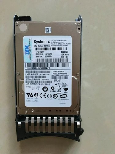 IBM 90Y8877 90Y8878 90Y8881 IBM 300GB 10K 2.5 SAS II 6 GB/PS HARD DRIVE - Picture 2 of 4