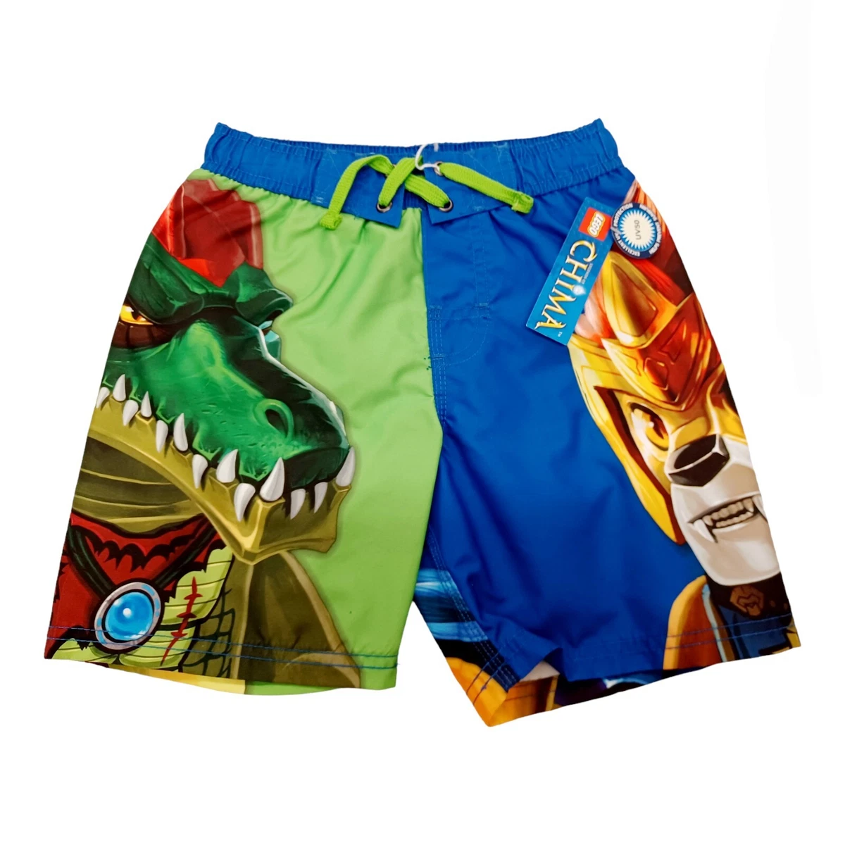 Lego Ninjago Chima Boys Swim Shorts Goggles Size 4 eBay