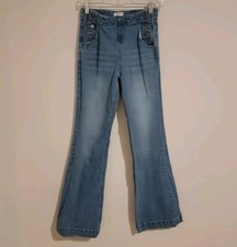 Forever 21  Womens Y2k Jeans Size 27 Flare Le...