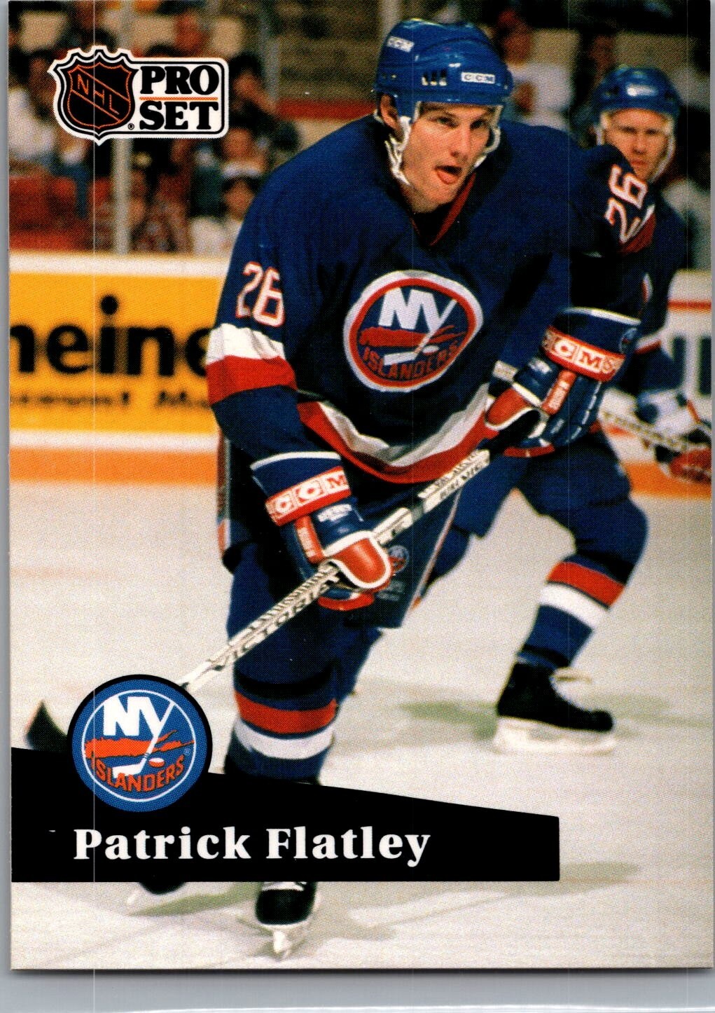 1991-92 NHL Pro Set - French #152 Patrick Flatley