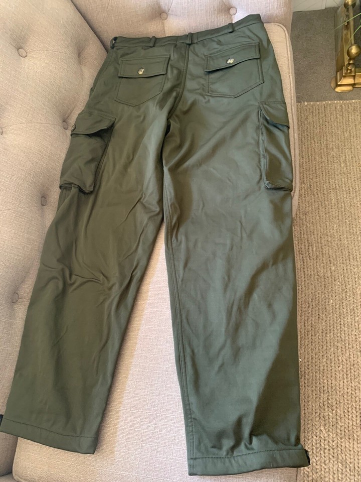 Clyde Valley Men's Shooting Country Sports Trousers Lined Green Size XL