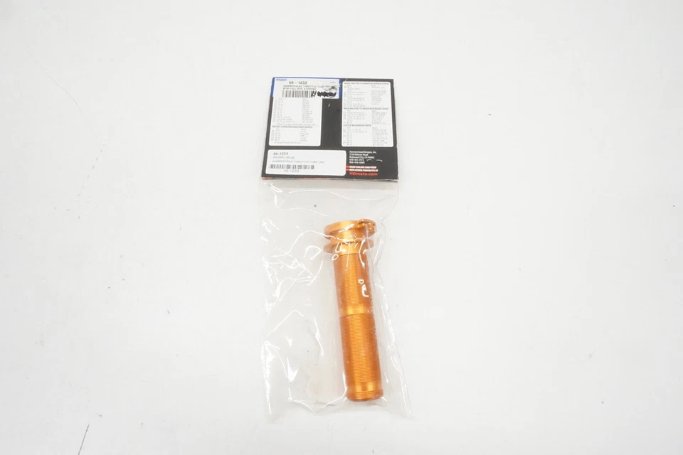 KTM Hammerhead Throttle Tube Billet Aluminum Orange Full Size 4-Stroke T1 - Image 4 of 4