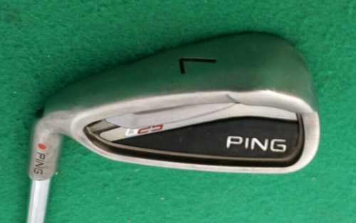 Left Handed Ping G25 Red Dot 7 Iron Ping Regular Steel Shaft Ping Grip ...