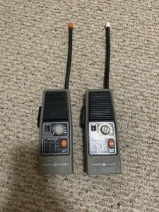 Vintage GE General Electric Walkie Talkie Model# 3-5954B- Morse Code- Works