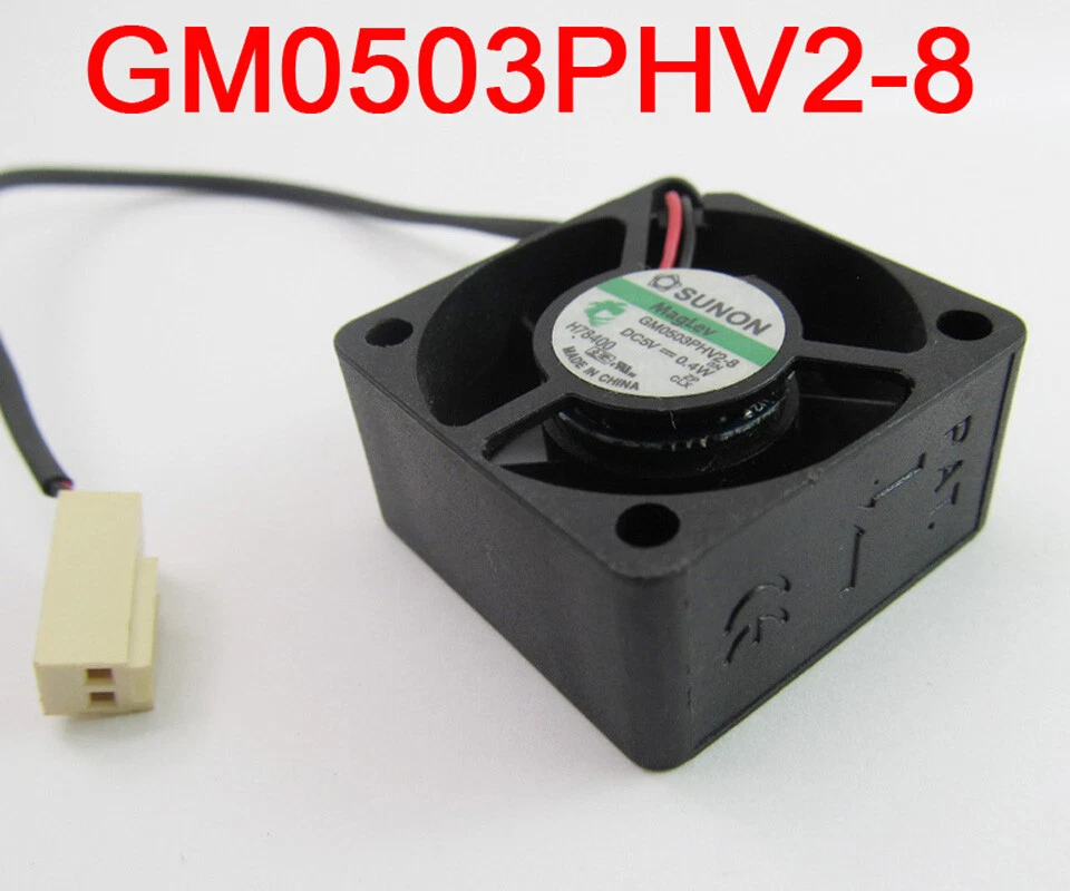 1pc SUNON GM0503PHV2-8 30x30x15mm 30mm 3015 5V 0.4W Mini DC Cooling Fan - Image 2 of 4