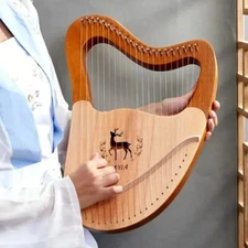 15 String Harp Children Stringed Instruments Portable Small 19 StringsClassical 