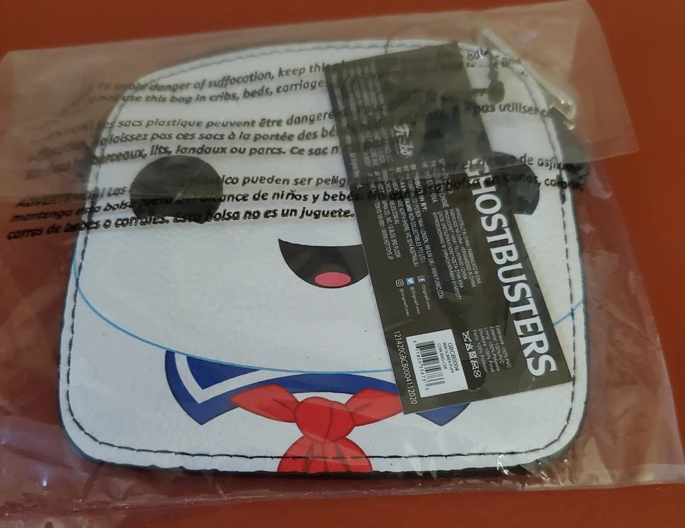 Ghostbusters Stay Puft Marshmallow Man & Slimer exclusivo de 2 caras Funko Coinbag Foto 4 de 4