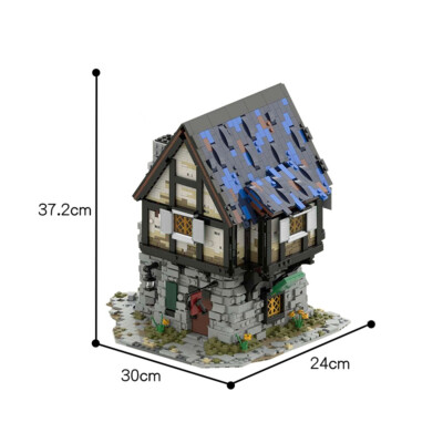 ZITIANYOUBUILD The Medieval House Two-story Single-family Cottages 3000