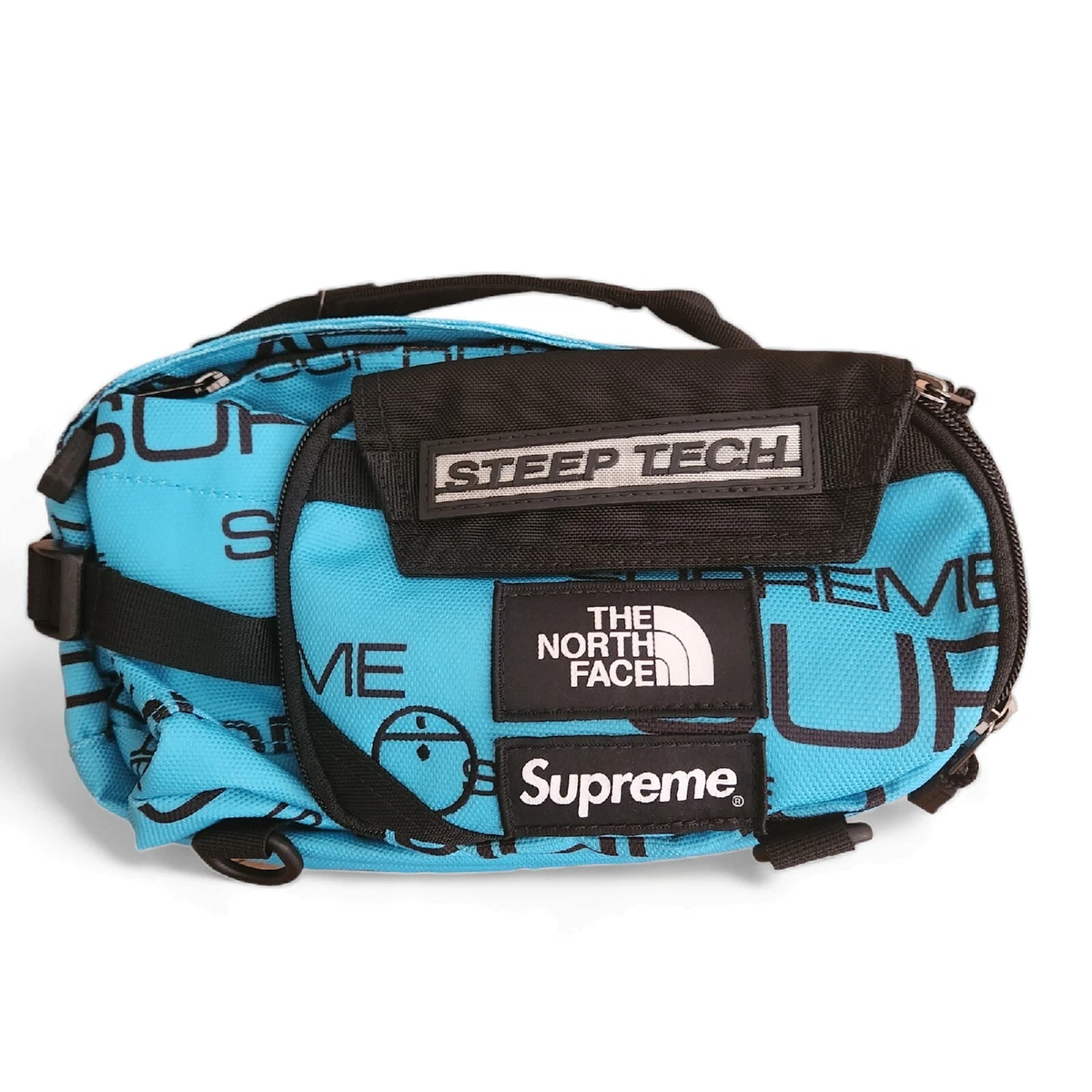 Supreme X The North Face Steep Tech Waistbag Large Logo Print Fanny Pack New