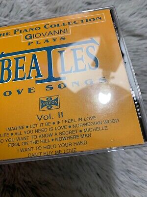GIOVANNI - Plays Beatles Love Songs Vol 2 Vol II - CD - RARE