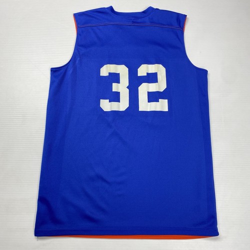 NBA Knicks Reversible Basketball Jersey Youth L Blue Orange Karl Anthony Towns - Picture 4 of 13