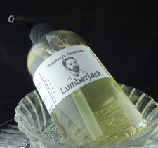 LUMBERJACK Men's Castile Soap Body  Beard Wash Cedarwood Sandalwood