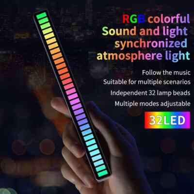 RGB LED sensitive to environmental sound and music Ambiance lights