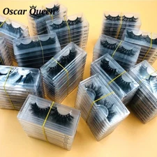 Dramatic 22-25MM 3D Mink Lashes Bulk Wholesale 5D Natural Magnetic Lash
