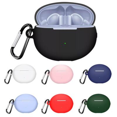 Silicone Protective Case For Huawei Freebuds 6i Earphone Cases Cover + Hook New