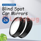 <!--F#f_0-->2pcs Blind Spot Mirror Car Rear Side View Wide Angle round glass 2