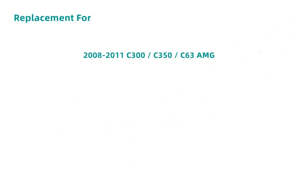 Heated Rear Window Back Glass For 2008-2011 Mercedes Benz C300 C350 C63AMG - Image 3 of 3