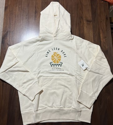 Aime Leon Dore ALD New Balance Sonny League SS22 Hoodie Sweatshirt Cream  Size XL | eBay