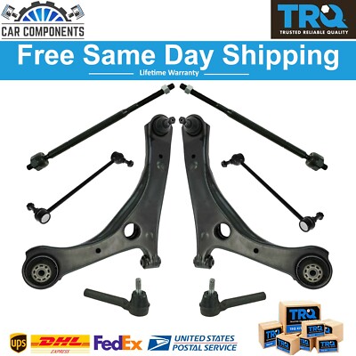 TRQ New Front LH & RH Side Steering Suspension Kit For 2008-2010 Dodge Chrysler