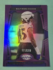 2025 Panini Certified MIKE GREEN Rookie Mirror Purple #/299 RC Baltimore #131