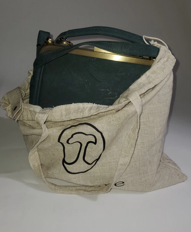 《《 ☆Laflore Paris Bebebark Esmeralda Convertible Bandolera Mini Mochila o Bolso de Mano Foto 4 de 4