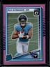 2025 Panini Donruss Elic Ayomanor Optic Rated Rookie Preview Pink RC #339 Titans