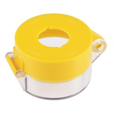 1pcs Yellow Plastic Switch Cover Protector for 22mm Diameter Push Button Switch