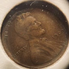 1909 vdb lincoln wheat cent penny coin