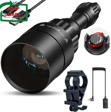 850nm IR Night Vision Illuminator Flashlight Zoomable Focus Remote Switch850nm I