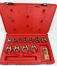 Matco Tools 11pc 38 Drive Sae Crowfoot Wrench Set Srbcfn11b -1 To 38