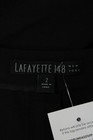 Lafayette 148 New York Women Dress Pants Black Virgin Wool Button Size 2 — photo 6