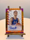 2024 Topps Finest Basketball Gold Refractor Nikola Topic #RFA-NT