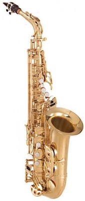Antigua AS-4248-LQ-GH Altsaxophon ''Power Bell'' lackiert, Etui