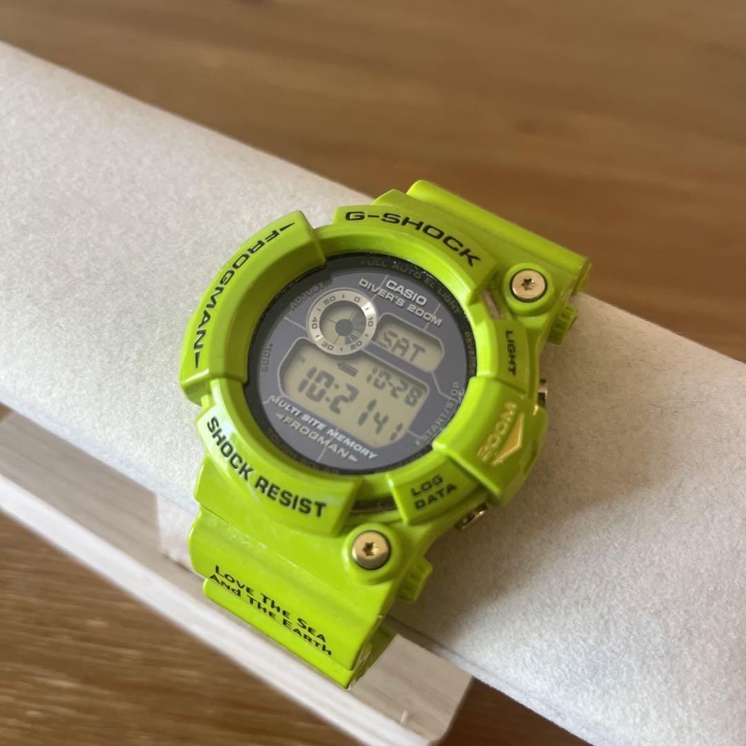 Casio G-SHOCK FROGMAN GW-200F-3JR Love The Sea And The Earth Green 