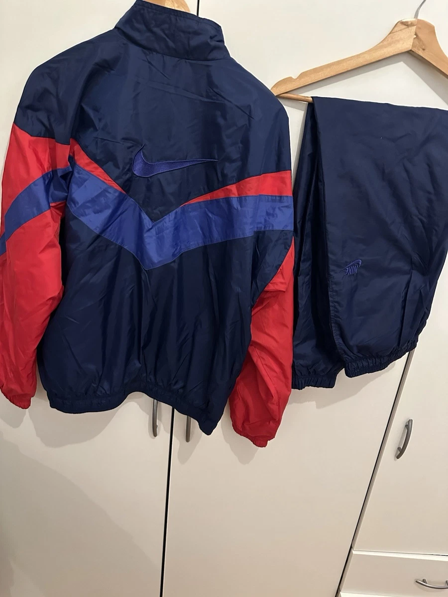 Nike Trainingsanzug Nike Air Flight Size S-M Vintage Warm Up Track Suite 90s