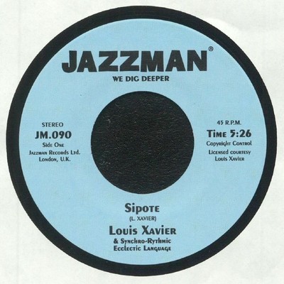 XAVIER, Louis/SYNCHRO ECCLECTIC LANGUAGE - Sipote - Vinyl (7'')